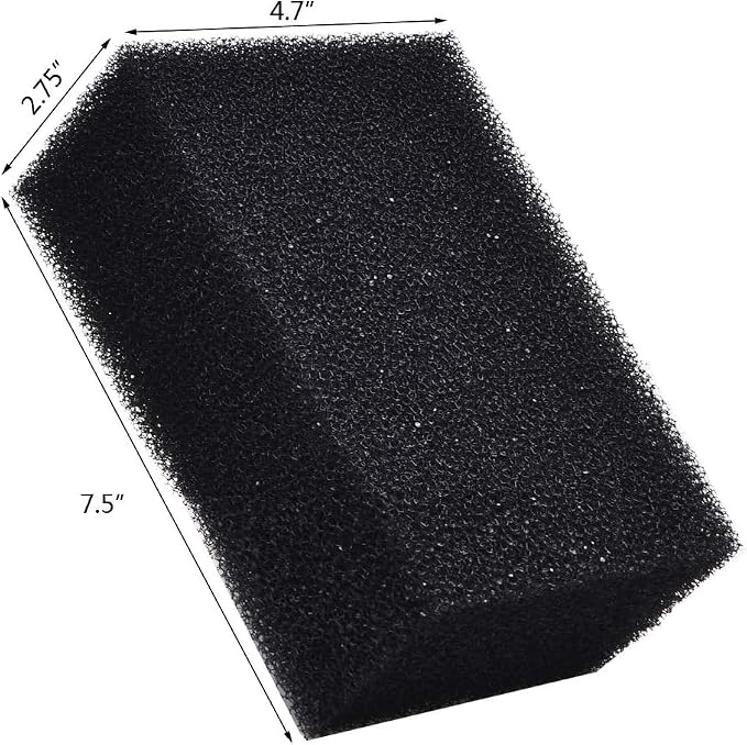 ALEGI Filter Foam Sponges, Bio Sponge Filter Media Pad, Cut-to-Size Foam