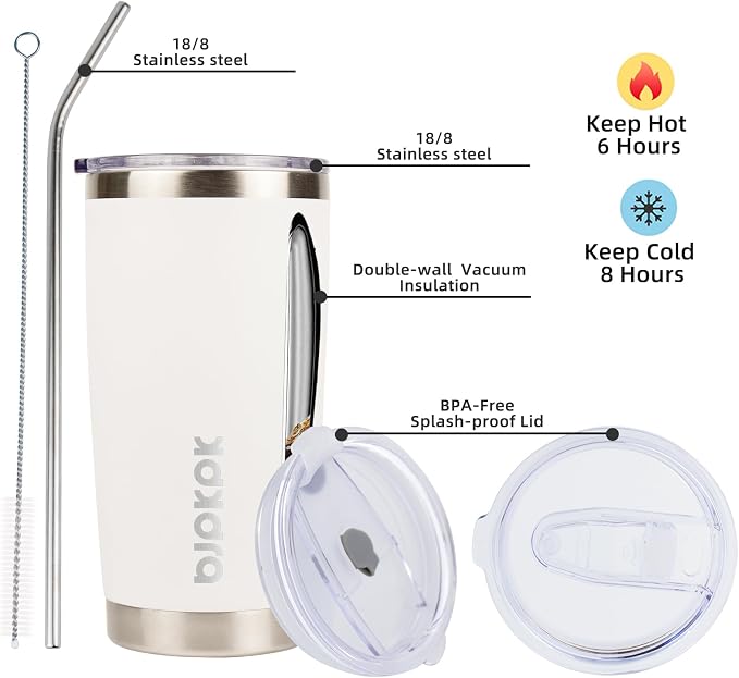 BJPKPK 20 oz Coffee Tumbler