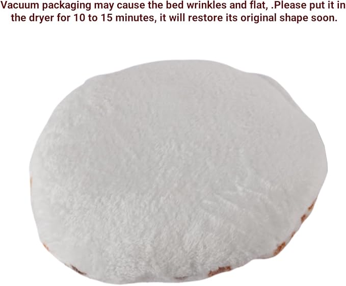 SHENGOCASE Round Cat Kneading Pillow, 15 Inch, Cushion Bed for Cats and Small Dogs, 4-Pack