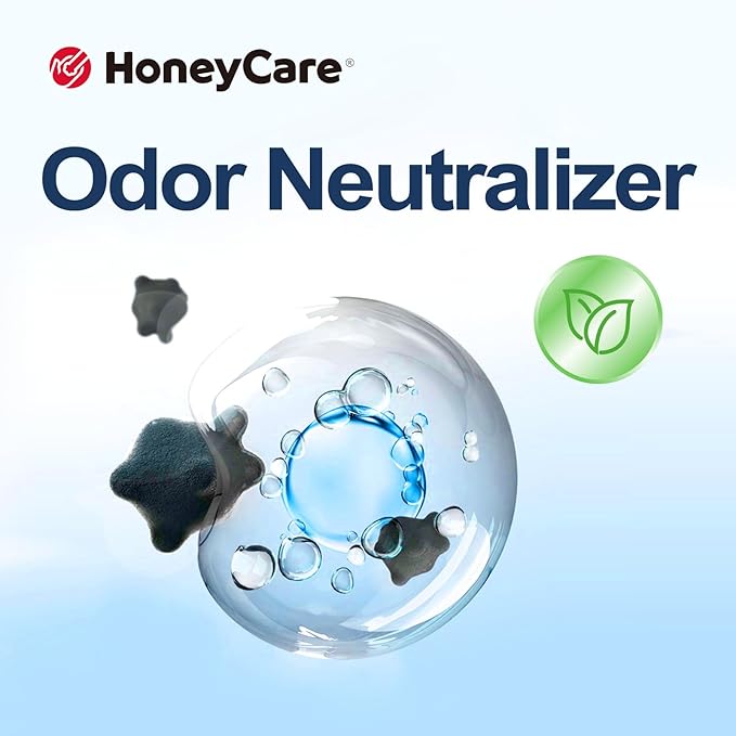 Honey Care All-Absorb Puppy Training Pads Made in The USA! Ultra Absorbent and Odor Eliminating, Leak-Proof 5-Layer Potty Training Pads 22"x23" with Quick-Dry Surface