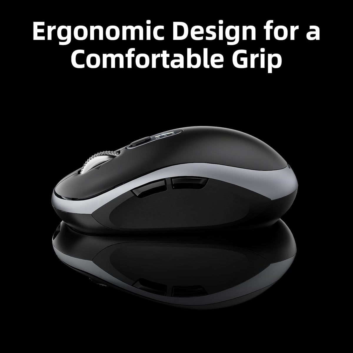 INFINMIND L610 Wireless Mouse, Bluetooth Portable Rechargeable Mouse.