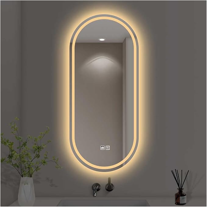 Bathroom Mirror with LED Lights，Bathroom Led Mirror ，Backlit Bathroom Mirror