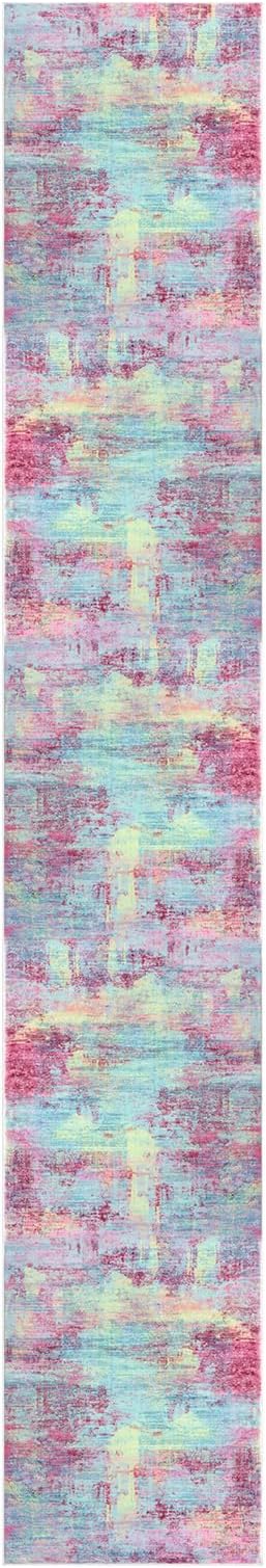 IOHOUZE Abstract Runner Rug 2x12 Ft Washable Runners