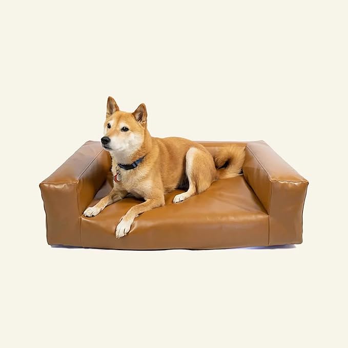 Leather Dog Bed - Pet Sofa (Small)