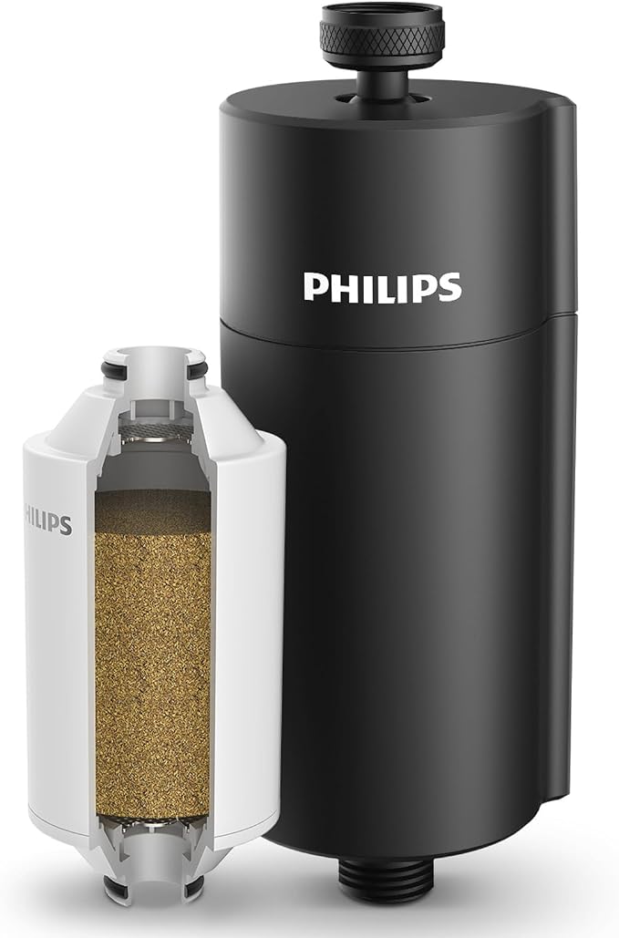 PHILIPS Shower Filter AWP1775BK/37, Water Softener