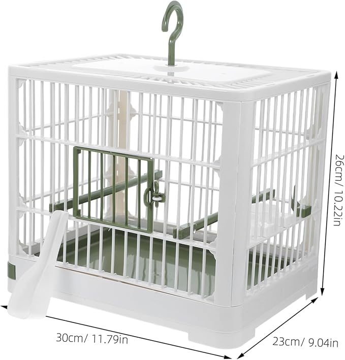 Portable Bird Travel Carrier Cage Small Bird Cage for Travel Pigeon Nest