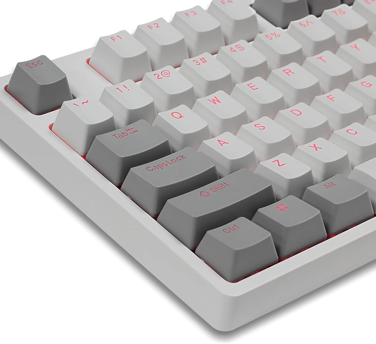 Keycaps PBT Backlit Cherry MX Keyset Shine Through OEM Profile