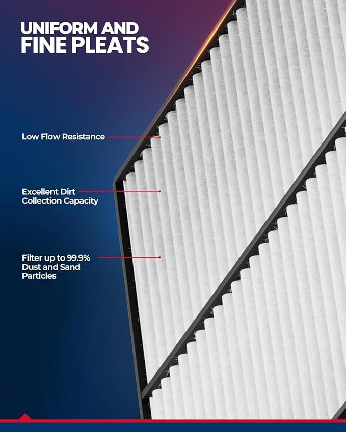 KAX Engine Air Filter, CA9600 Replacement