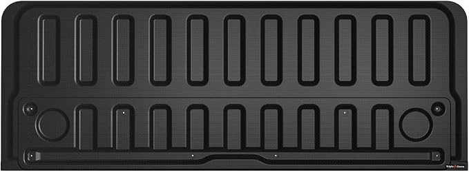 TripleAliners Tailgate Mat for 2019-2025 2026 Dodge Ram 1500 Power Tailgate-Release&Standard Tailgate Accessories Liner Protector TPE Custom Fit (Won't Fit Classic/Multifunction/Power Tailgate)