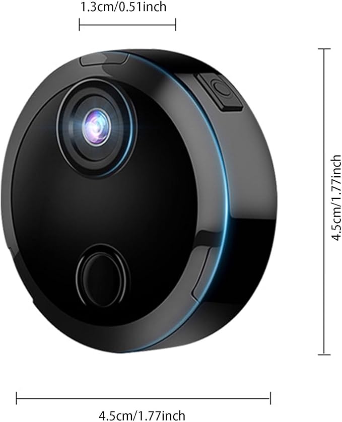 1080P WiFi Camera with USB Charging & Stand - Indoor Camera Surveillance Camera with App Control Motion Detection & Night Vision, Pet Camera for Home Security