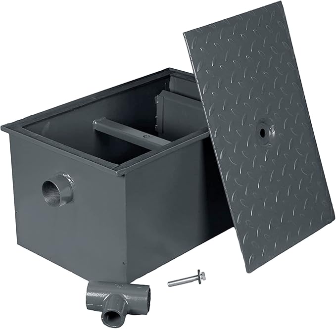 20 LB Carbon Steel Grease Trap Interceptor