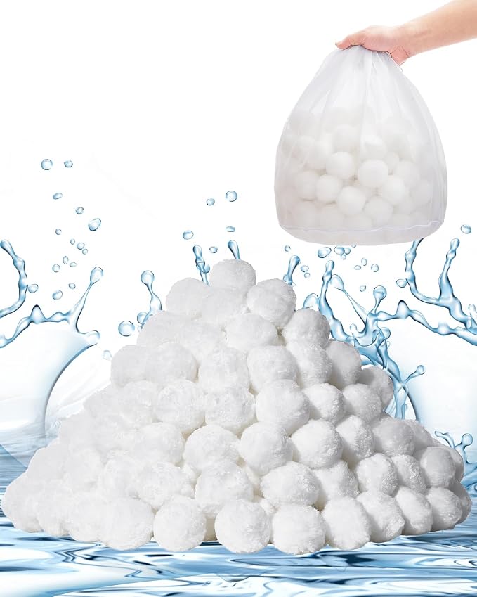 VEVOR Pool Filter Balls for Sand Filter, 3.5 lbs, Filter Balls Replace Pool