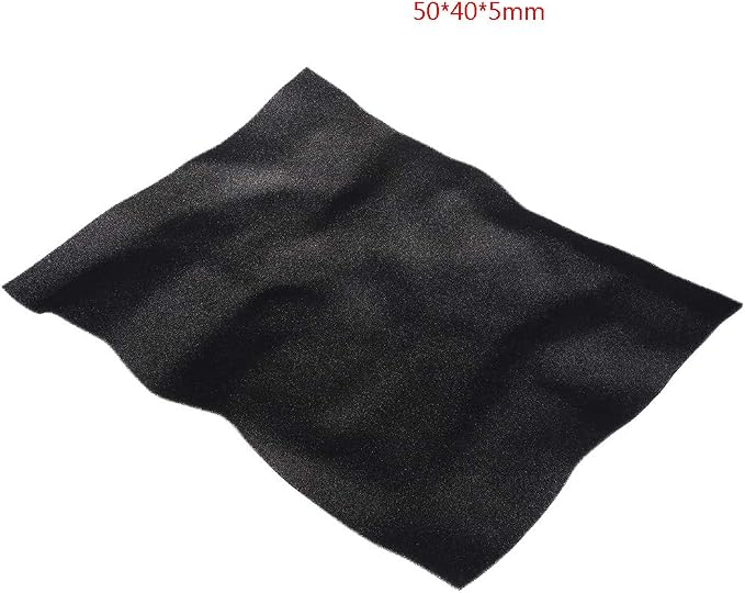 PC Cooler Fans Filter Computer Mesh Black Sponge 60ppi Density Filter