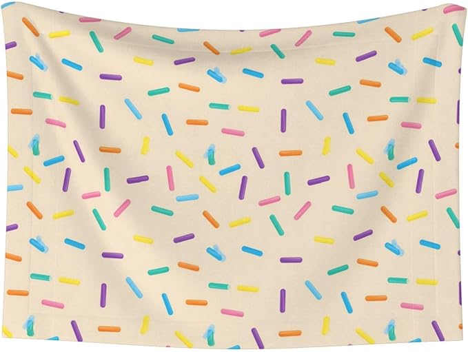 Reversible Plush Throw for Dogs and Cats, White Donut, Double Sided Blanket with Nubby Dot Side and Sleek Side Ideal for Cuddling Nesting Security