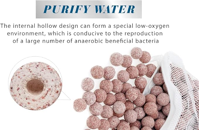 ALEGI 2 lbs Aquarium Ceramic Bio Filter Media Sphere