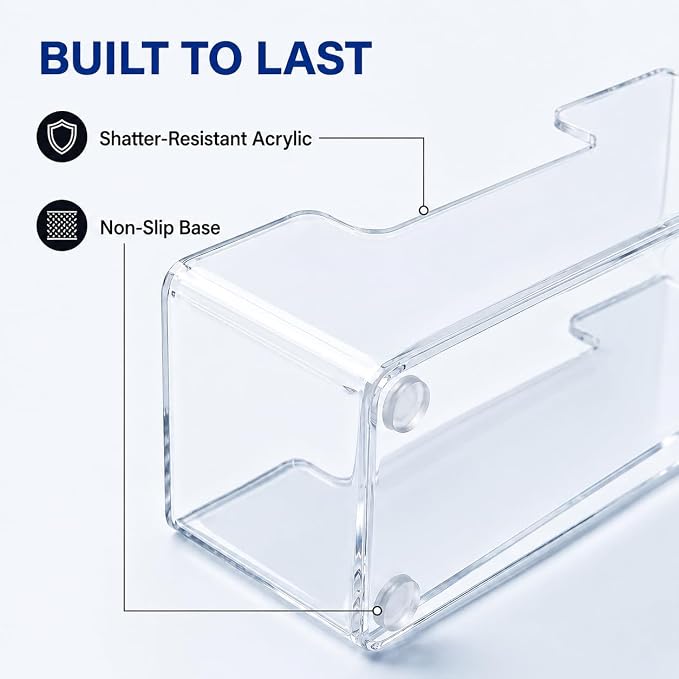 Acrylic Guest Towel Holder