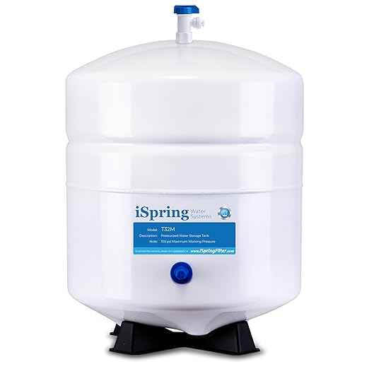iSpring T32M Pressurized Water Storage Tank