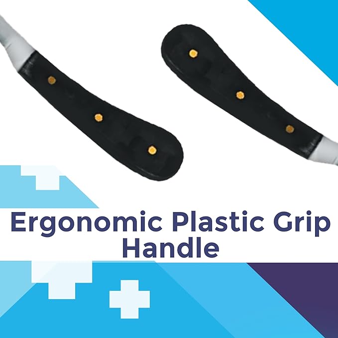 Regular Hoof Knife for Horses – Farrier Tool with Plastic Grip – Hoof Trimming Knife for Equine Care & Veterinary Use (Left Hand)