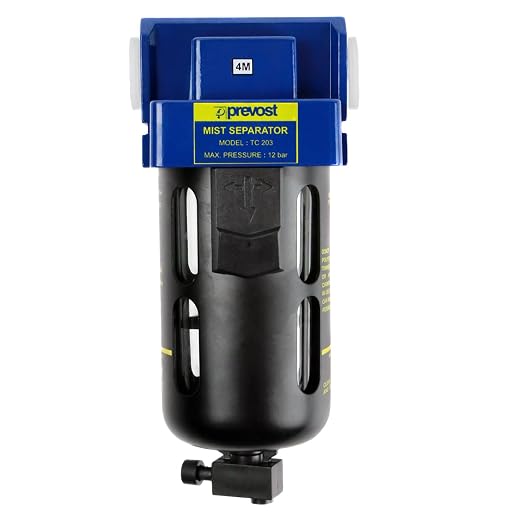 Prevost TC203 Compressed Air Inline Oilesser Oil Coalescing Separator Filter