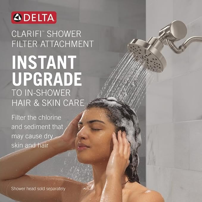 Delta Faucet Clarifi Standard Shower Filter Attachment