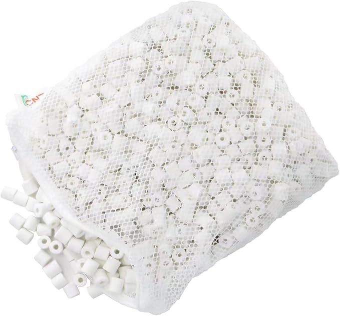 CNZ Premier Bulk Bio Ceramic Rings Filter Media