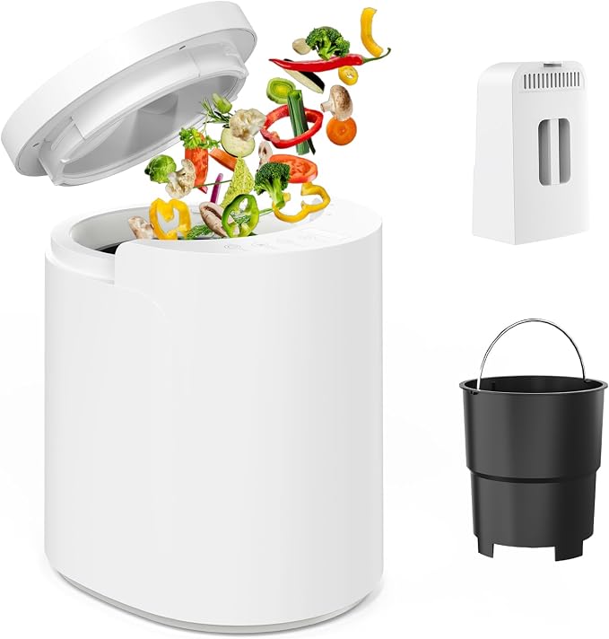 Electric Composter for Kitchen, 3L Food Recycler Composter