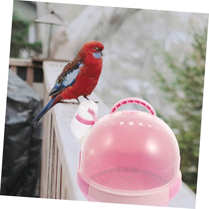 Small Bird Cage Parrot Travel Carrier Portable Parrot Cage Birdcage Compact Design