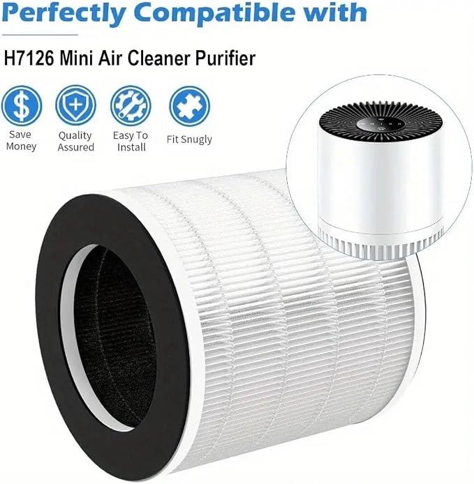 2-Pack H7126 Replacement Filter Compatible