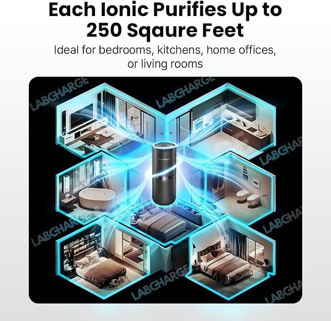 LabCharge Small Ionic Air Purifier