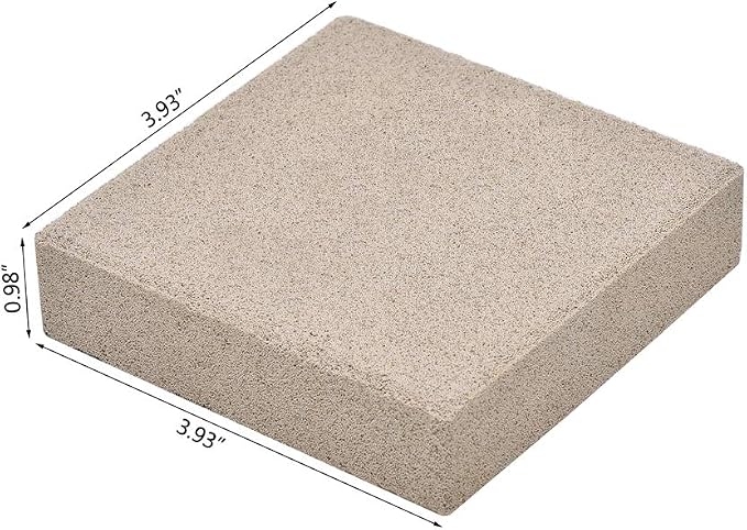 Hipanda Aquarium Ceramic Plate Bio Filter Media 2 Pcs, Biological Filter Brick