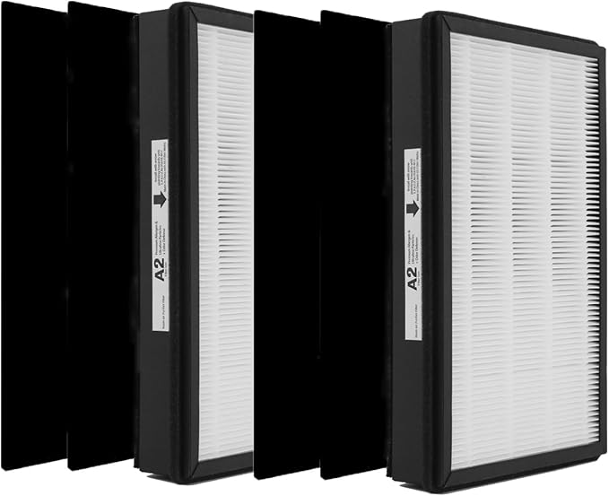 A2 True HEPA Replacement Filter Size A2, Compatible