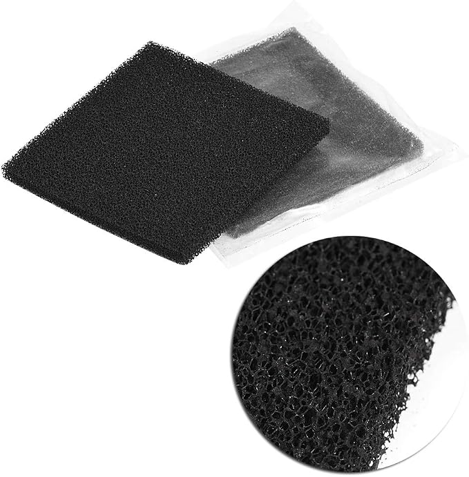 10pcs Activated Carbon Filter 13cm x 13cm Efficient Fume Extractor