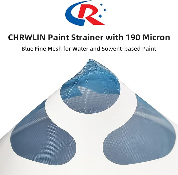 250 Pack of Paint Strainers, Paint Filter Strainer Paper Cone