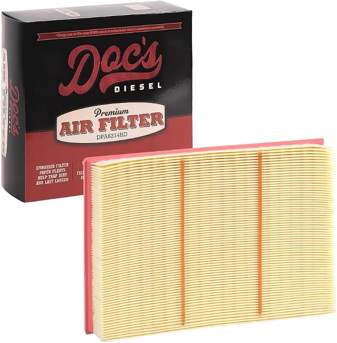 Doc's Diesel Engine Air Filter 6-Pack DPA10564-6 | Compatible
