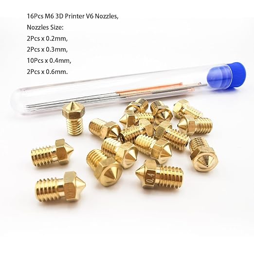 16Pcs V6 Nozzles kit Compatible