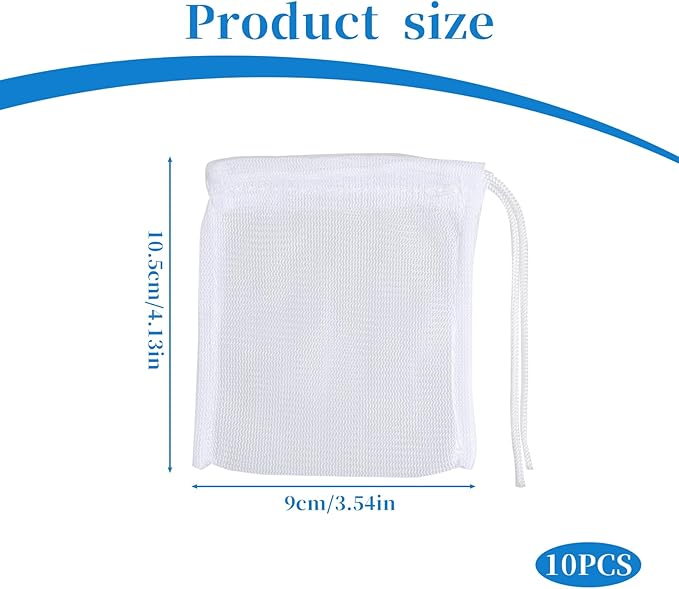 10PCS Aquarium Filter Media Bags