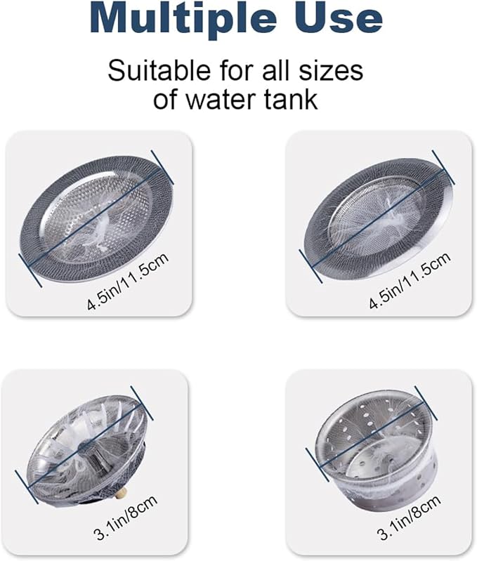 Disposable Sink Strainer Mesh Bags