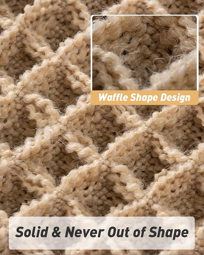 Upgraded Waffle Runner Rug, Super Absorbent Non Slip Bath Mats