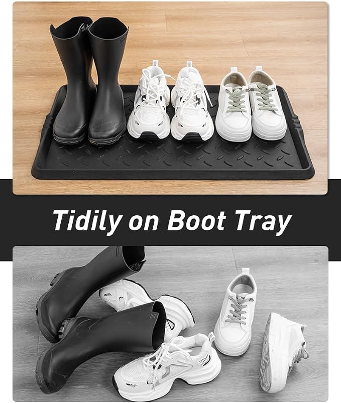 SUPENUIN Boot-Tray Heavy Duty Rubber Mat