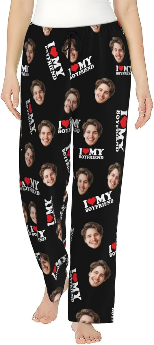 Personalized Pajama Pants For Men Women Custom Pajama Pants With Face Custom Face Pajamas Funny Customized Gifts