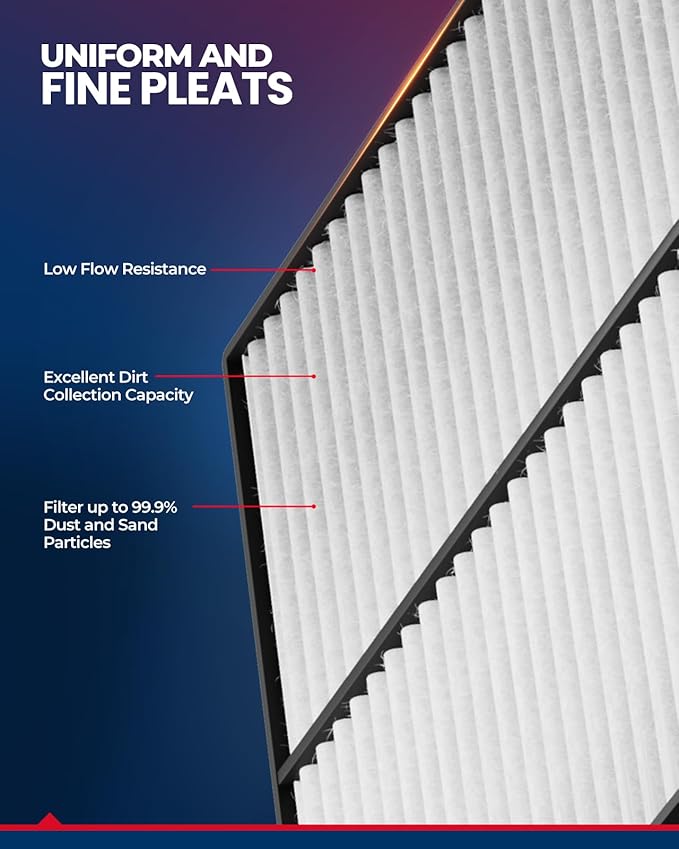 KAX Engine Air Filter, CA12065 Replacement