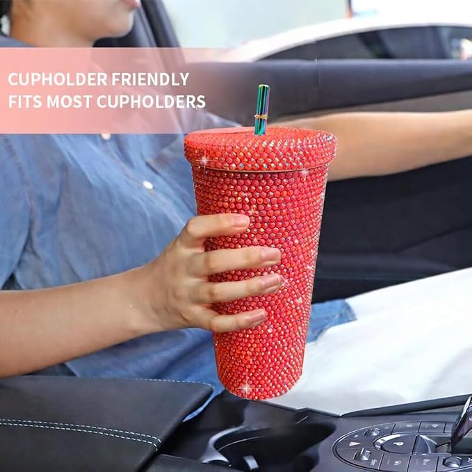 26oz Bling Rhinestone Tumbler