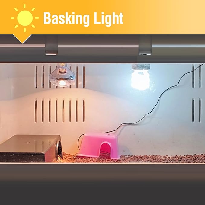 Leoterra Turtles UVB Light 26w 5.0 UVB Light Bulb for Reptiles Tank Accessories UVB Bulb for Turtles and Tropical Terrarium UVB Lighting. Long Lasting UVB Lamp Easy to Install (26W 5.0)