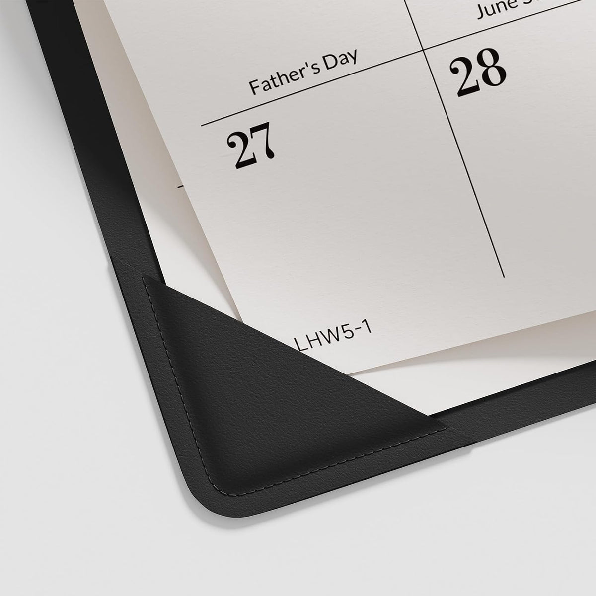 Jotsome Large Desk Calendar 2026-2027 with Protective Mat 22"x17"