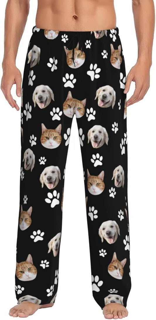 Personalized Pajama Pants For Men Women Custom Pajama Pants With Face Custom Face Pajamas Funny Customized Gifts