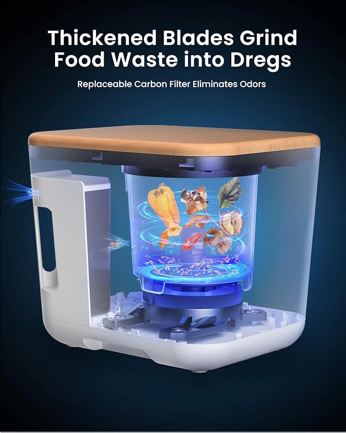 iDOO Carbon Filter, for Electric Composter for Kitchen, Smart Kitchen Composter