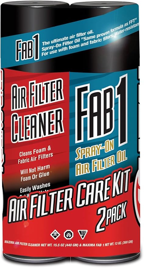Maxima Racing Oils Air Filter Maintenance Aerosol Combo Kit