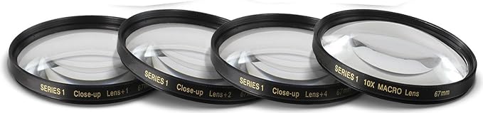 67mm Multi-Coated 7 Piece Filter Set Includes 3 PC Filter Kit and 4 PC Close Up