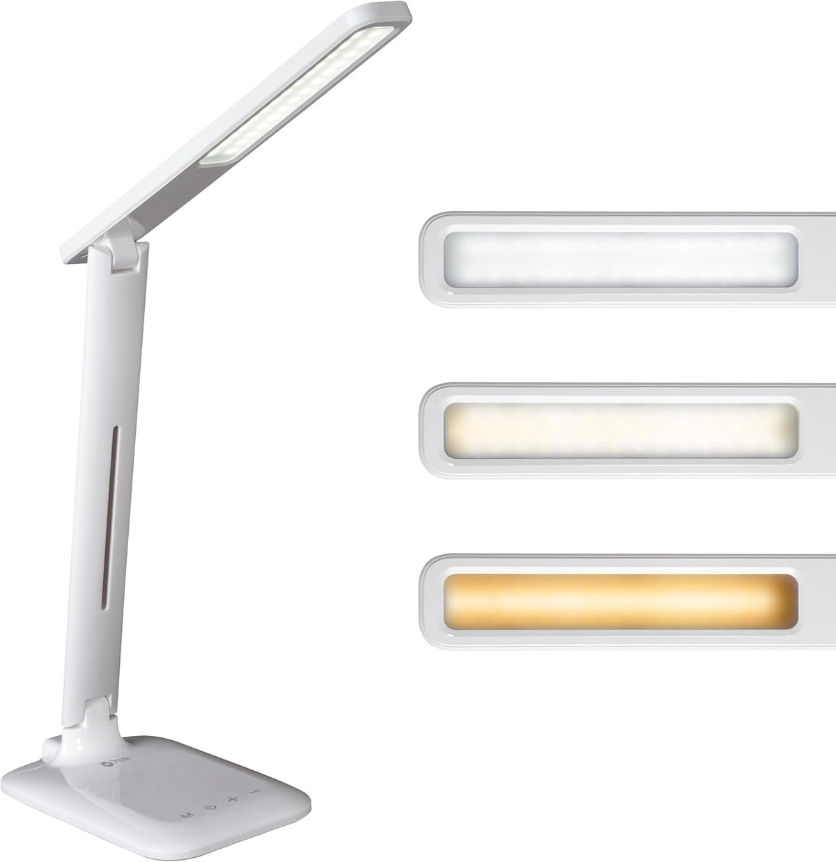 OttLite Slimline LED Desk Lamp, White