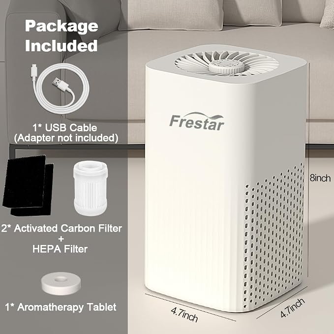 Small Air Purifier and Diffuser 2 in 1